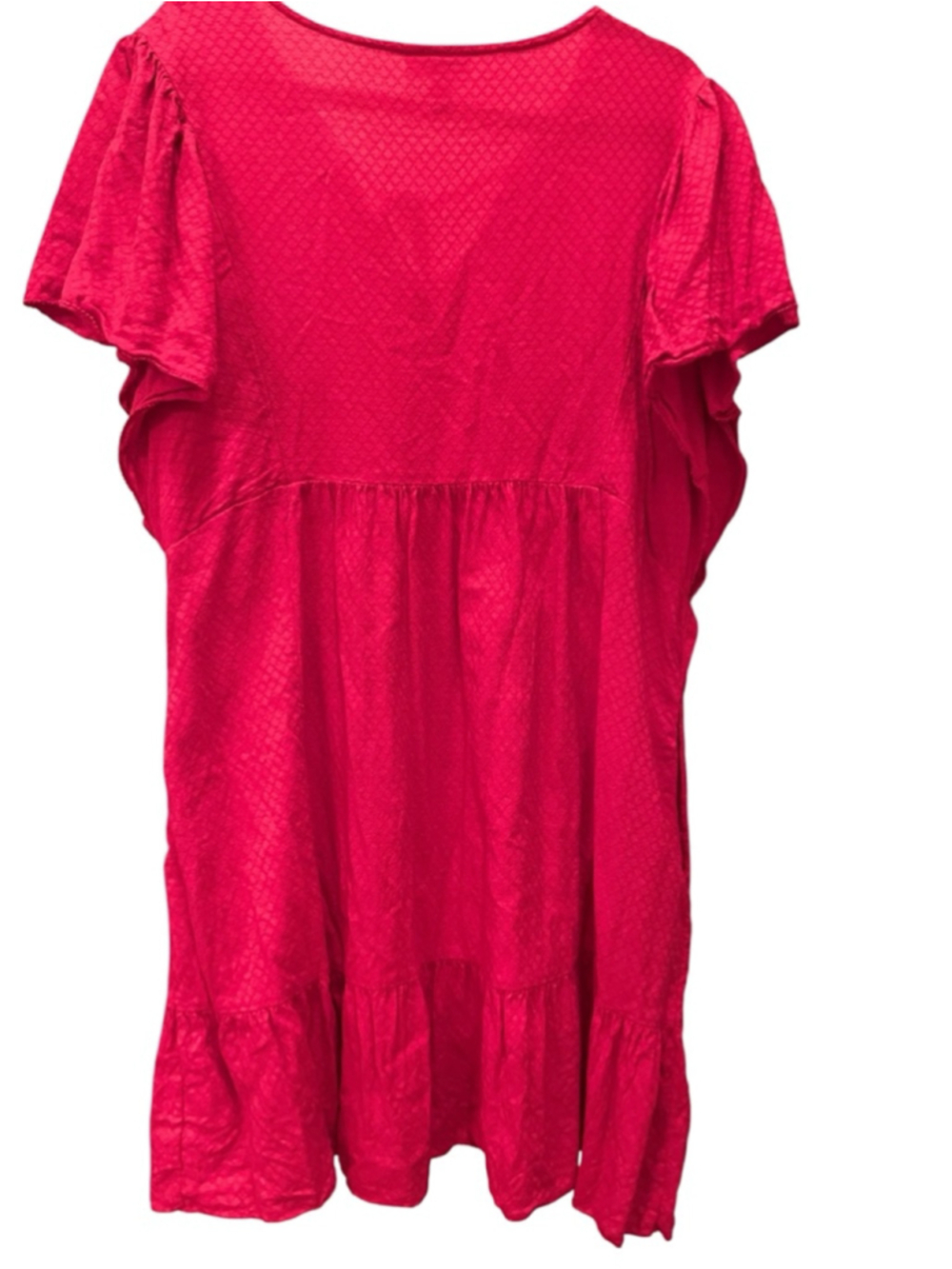 EUC Women's Knox Rose Red Babydoll Dress XL - Picture 6 of 9
